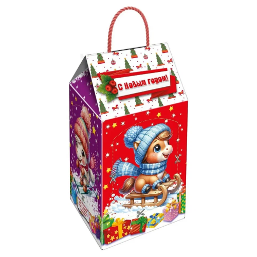 Символ года подарок «Кормушка с лошадками» 300г Стандарт